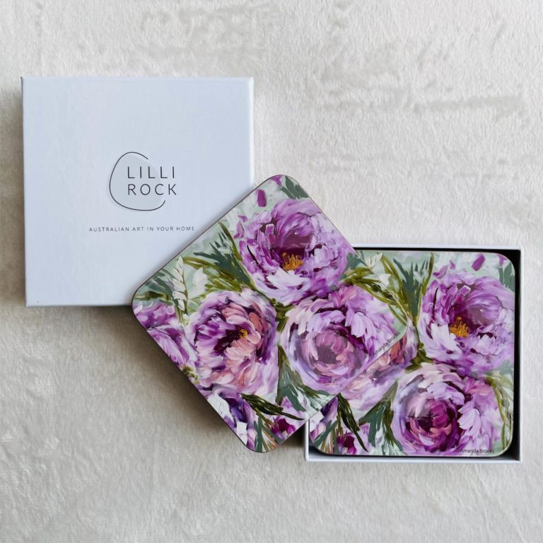 Phillip Bay Trading - Amout Et Joie Peony Coaster Pack