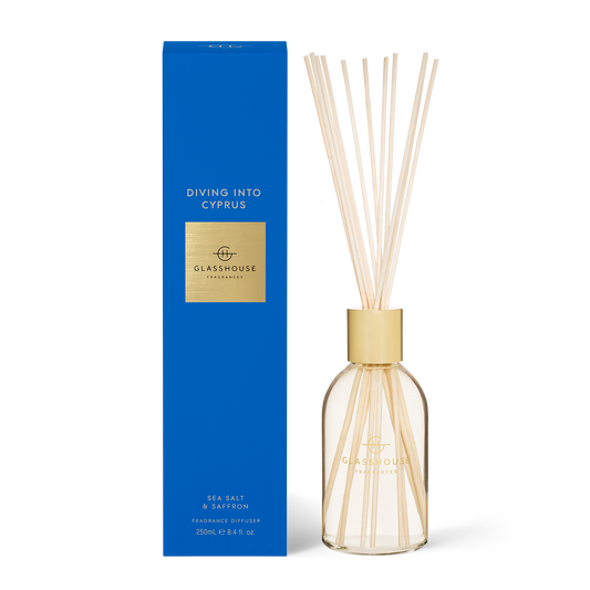Glasshouse “Diving Into Cyprus” 250ml Fragrance Diffuser