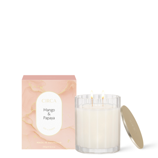 Circa "Mango & Papaya" Soy Candle