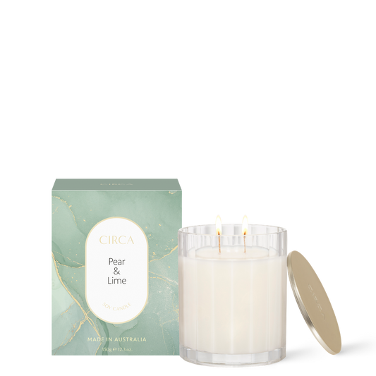 Circa "Pear & Lime" Soy Candle