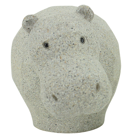 "Hippo Family" Grey 13cm