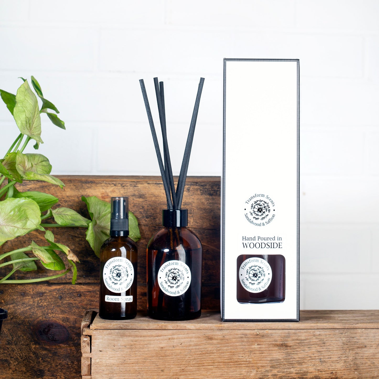 Transform Scents "Basil, Lime & Mandarin" Diffuser 250mL