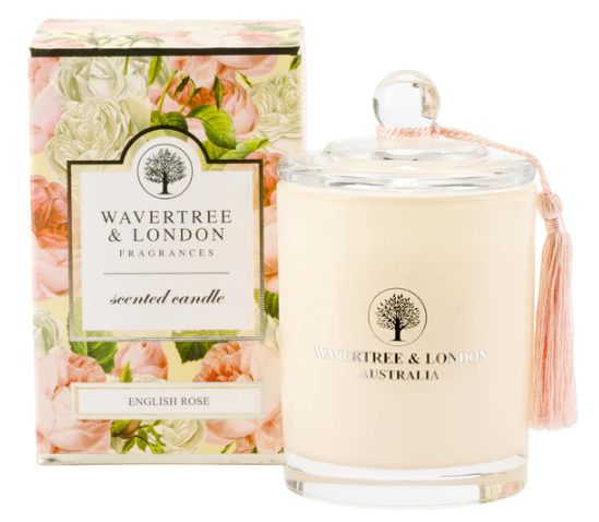 Wavertree & London "English Rose" Candle