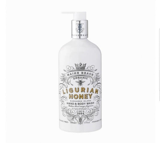 Maine Beach - Ligurian Honey & Italian Blood Orange Hand & Body Wash 500ml