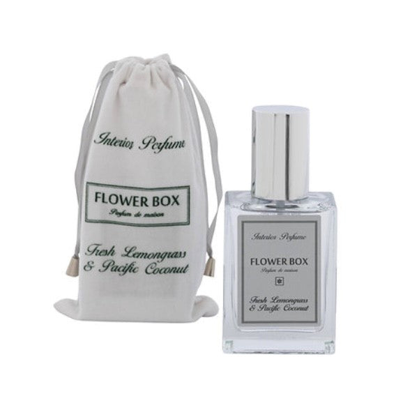 Flower Box Fresh Lemongrass & Pacific Coconut Interior Perfume