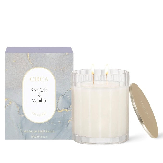 Circa "Sea Salt & Vanilla" Soy Candle