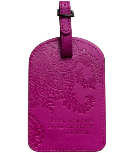 Intrinsic Luggage Tag "Let the Journey Begin"