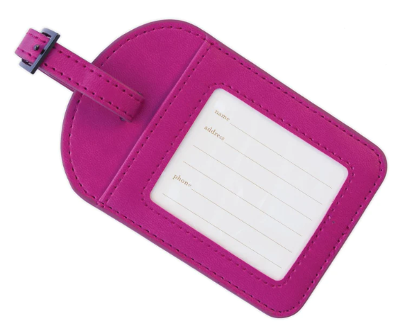 Intrinsic Luggage Tag "Let the Journey Begin"