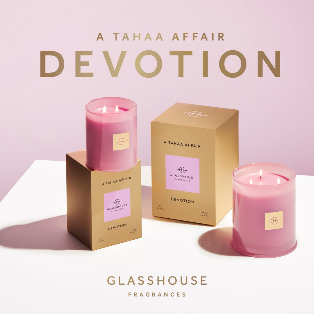 Special Edition Glasshouse "A Tahaa Affair Devotion" Candle